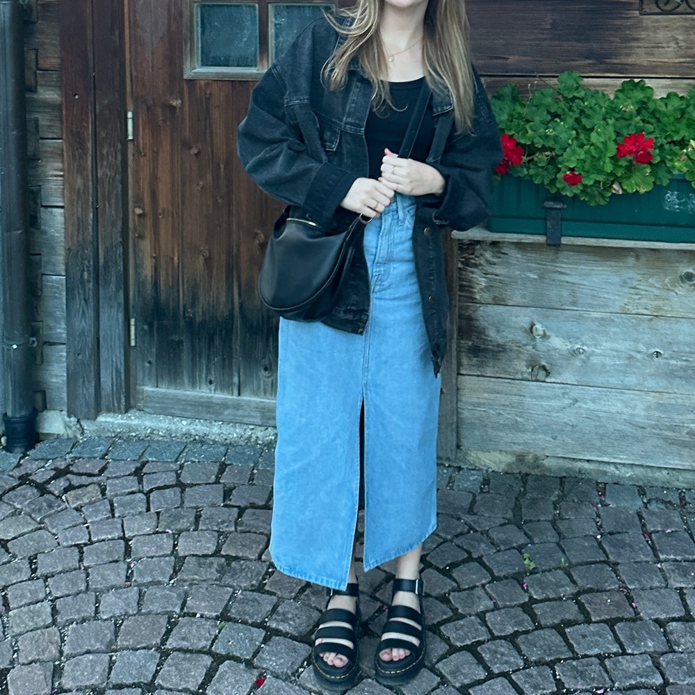 Frame Denim Midi / Maxi Skirt